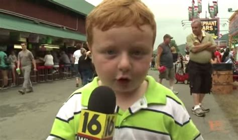 Published: 11:51 AM EDT August 4, 2014. Updated: 8:47 AM EDT August 5, 2014. While Newswatch 16’s Sofia Ojeda was reporting at the Wayne County Fair, young (and adorable) Noah Ritter from Wilkes ...